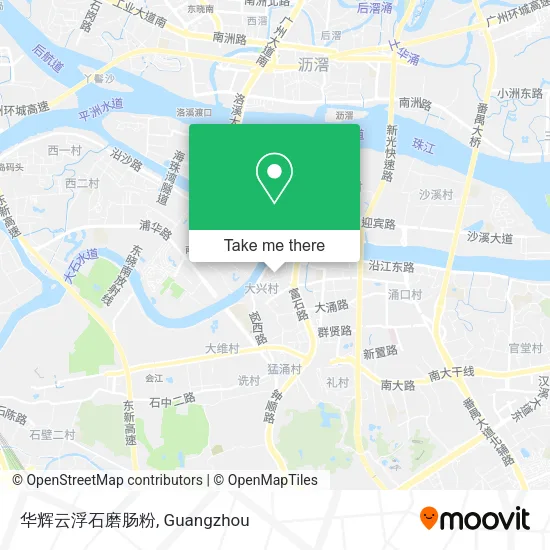 华辉云浮石磨肠粉 map