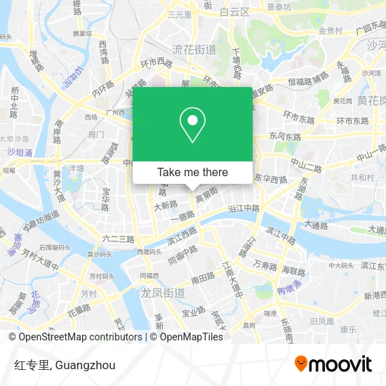 红专里 map