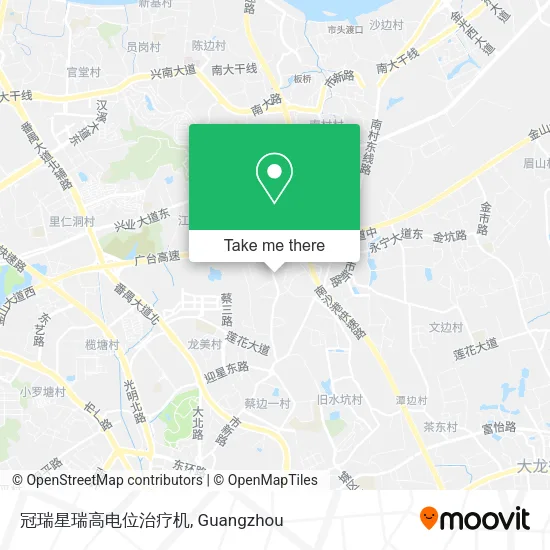 冠瑞星瑞高电位治疗机 map