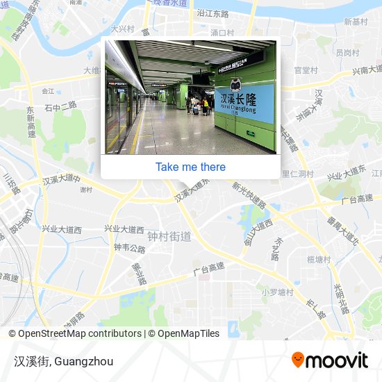 汉溪街 map