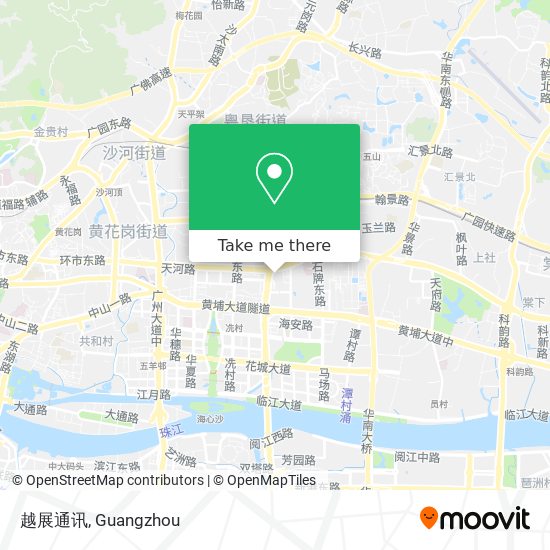 越展通讯 map
