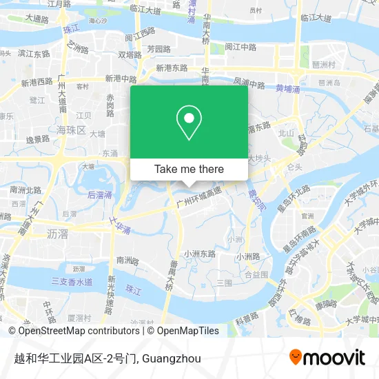 越和华工业园A区-2号门 map