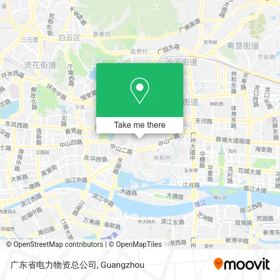 广东省电力物资总公司 map