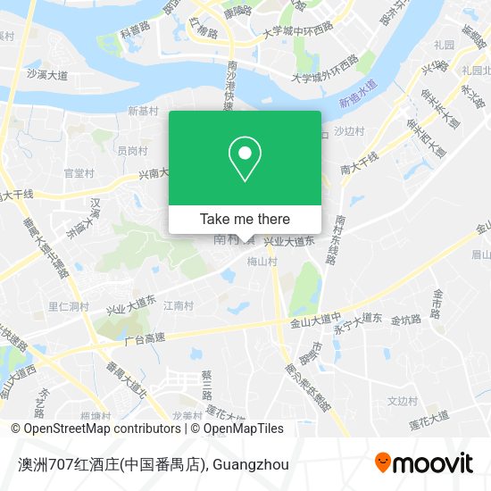 澳洲707红酒庄(中国番禺店) map