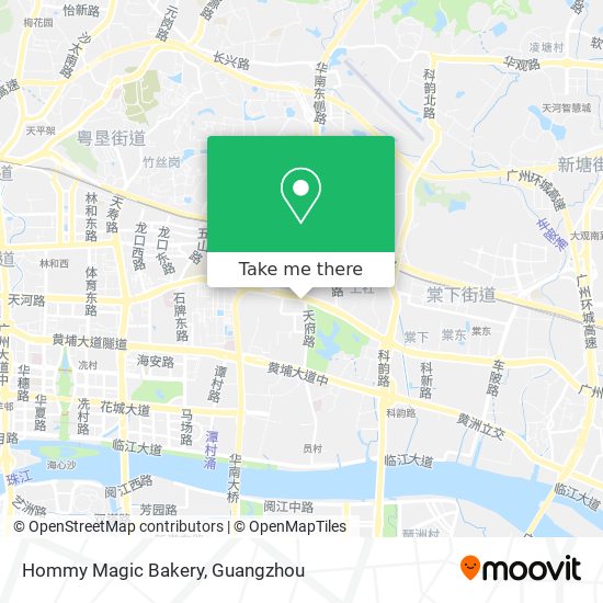 Hommy Magic Bakery map
