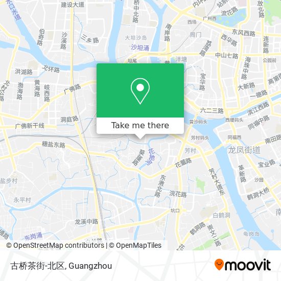 古桥茶街-北区 map