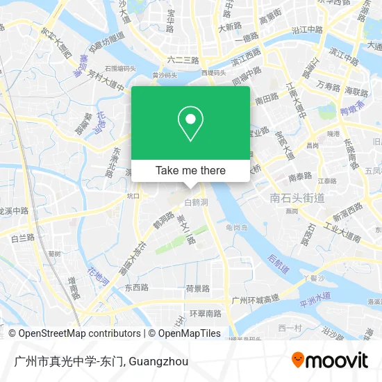 广州市真光中学-东门 map