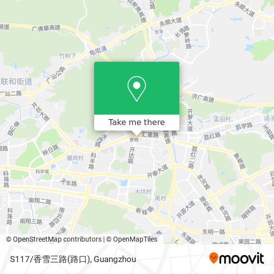 S117/香雪三路(路口) map