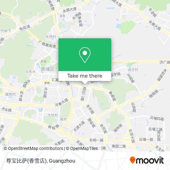尊宝比萨(香雪店) map