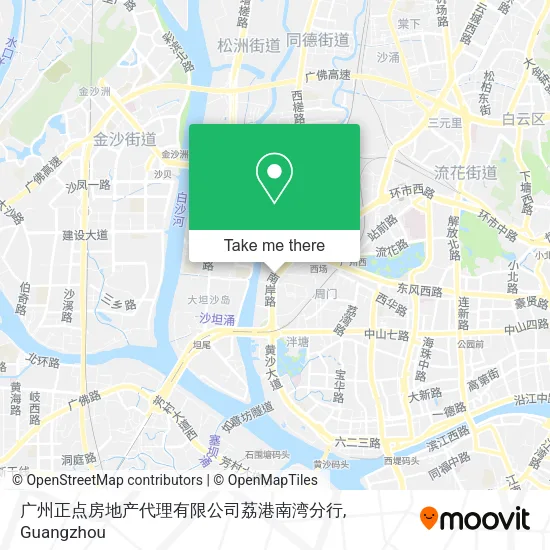 广州正点房地产代理有限公司荔港南湾分行 map
