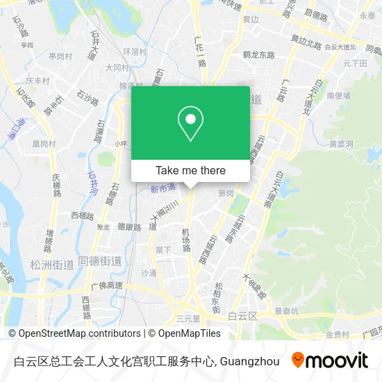 白云区总工会工人文化宫职工服务中心 map
