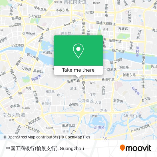中国工商银行(愉景支行) map