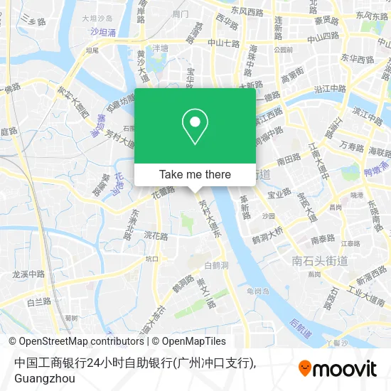 中国工商银行24小时自助银行(广州冲口支行) map