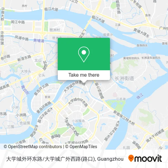 大学城外环东路/大学城广外西路(路口) map