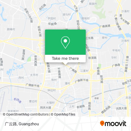 广云路 map