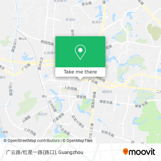 广云路/红星一路(路口) map