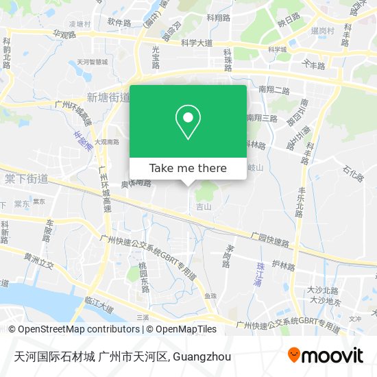 天河国际石材城 广州市天河区 map
