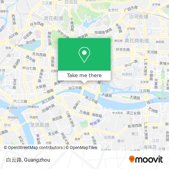白云路 map