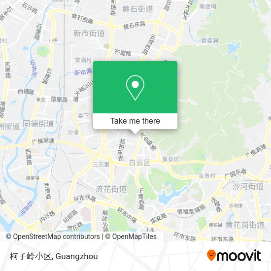 柯子岭小区 map