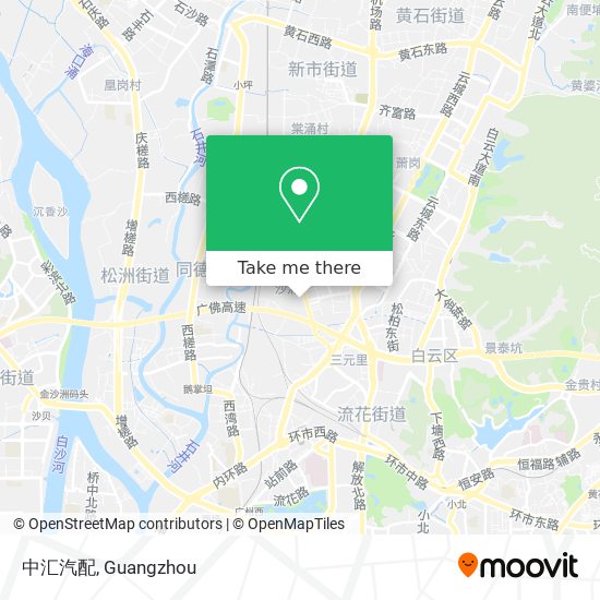 中汇汽配 map