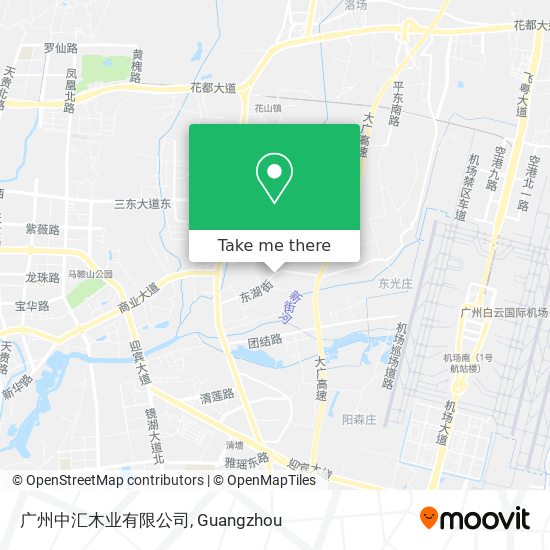 广州中汇木业有限公司 map