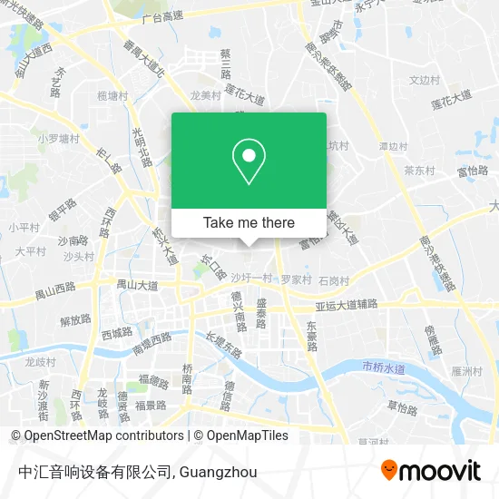 中汇音响设备有限公司 map