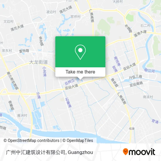 广州中汇建筑设计有限公司 map