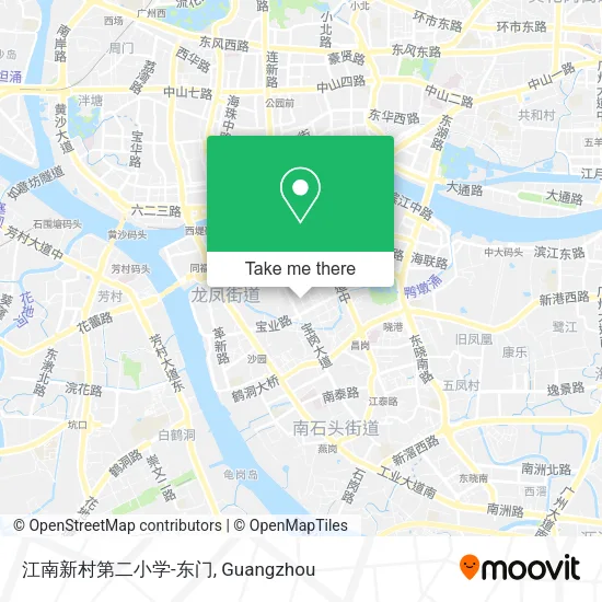 江南新村第二小学-东门 map