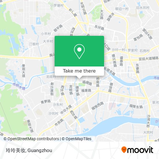 玲玲美妆 map