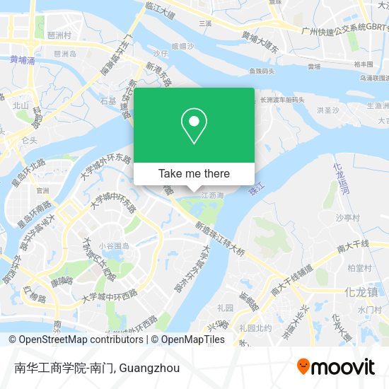 南华工商学院-南门 map