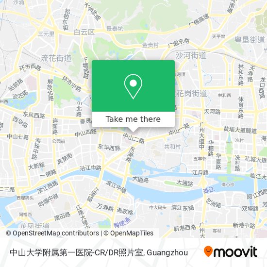 中山大学附属第一医院-CR/DR照片室 map