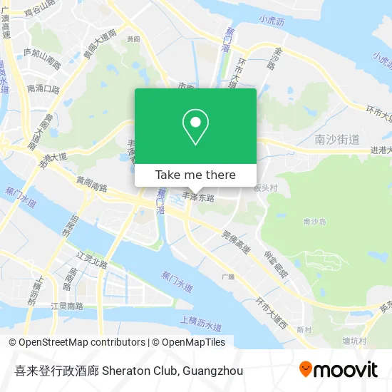 喜来登行政酒廊 Sheraton Club map