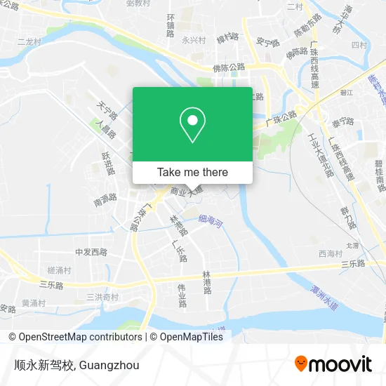 顺永新驾校 map