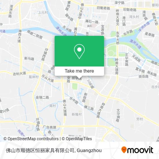 佛山市顺德区恒丽家具有限公司 map