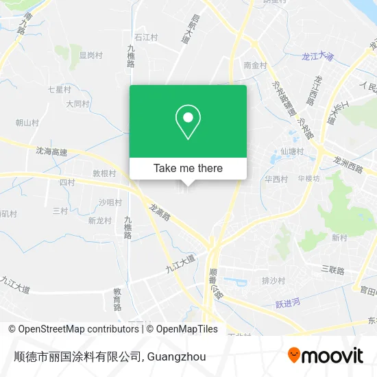 顺德市丽国涂料有限公司 map
