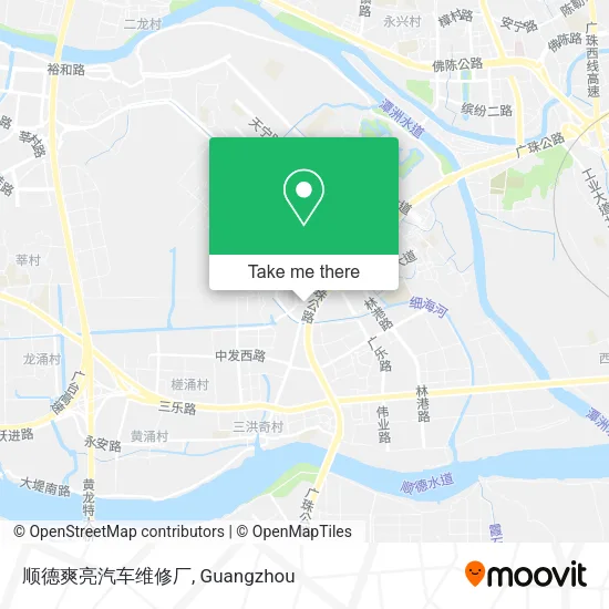 顺德爽亮汽车维修厂 map