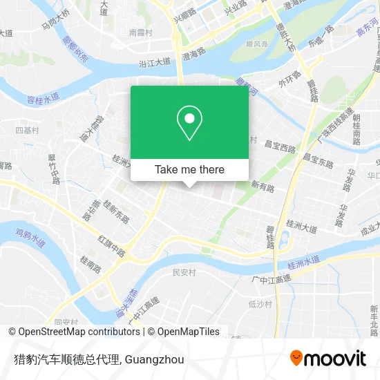 猎豹汽车顺德总代理 map