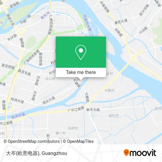 大岑(欧意电器) map