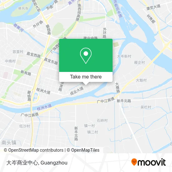 大岑商业中心 map