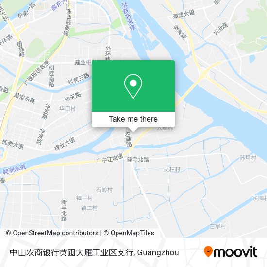 中山农商银行黄圃大雁工业区支行 map