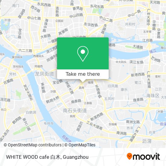 WHITE WOOD cafe 白木 map