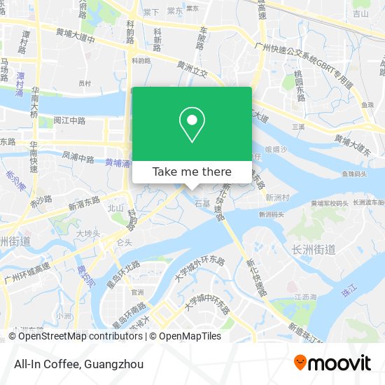 All-In Coffee map