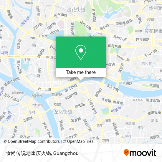 食尚传说老重庆火锅 map