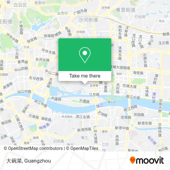 大碗菜 map