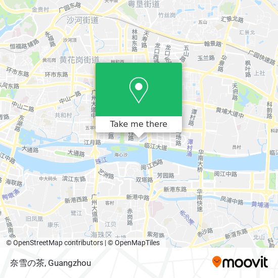 奈雪の茶 map