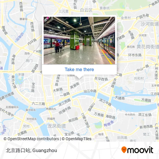 北京路口站 map