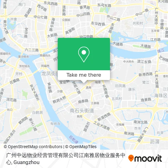 广州中远物业经营管理有限公司江南雅居物业服务中心 map