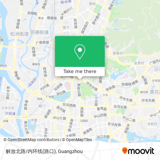 解放北路/内环线(路口) map