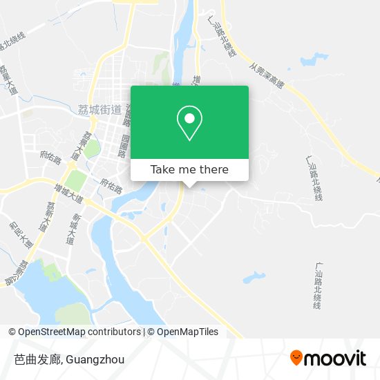 芭曲发廊 map