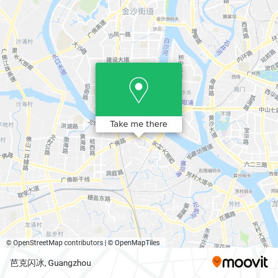 芭克闪冰 map